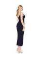 Buy Sleeveless Spaghetti Straps V-Back Stretch Crepe Mermaid Formal Dress UK