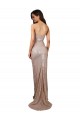 Buy Sleeveless Scoop Neck Low Back Sequin Mermaid Formal Dress UK