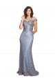 Buy Sleeveless Off the Shoulder Sequin Mermaid Formal Gowns UK